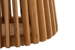 Peyra Matbord 200 cm Ovalt Ek