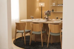 Peyra Matbord 200 cm Ovalt Ek