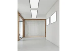 Phoenix LED Plafond 62X62cm borstad stål