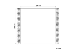 Picknickfilt Mouza 200x200 cm