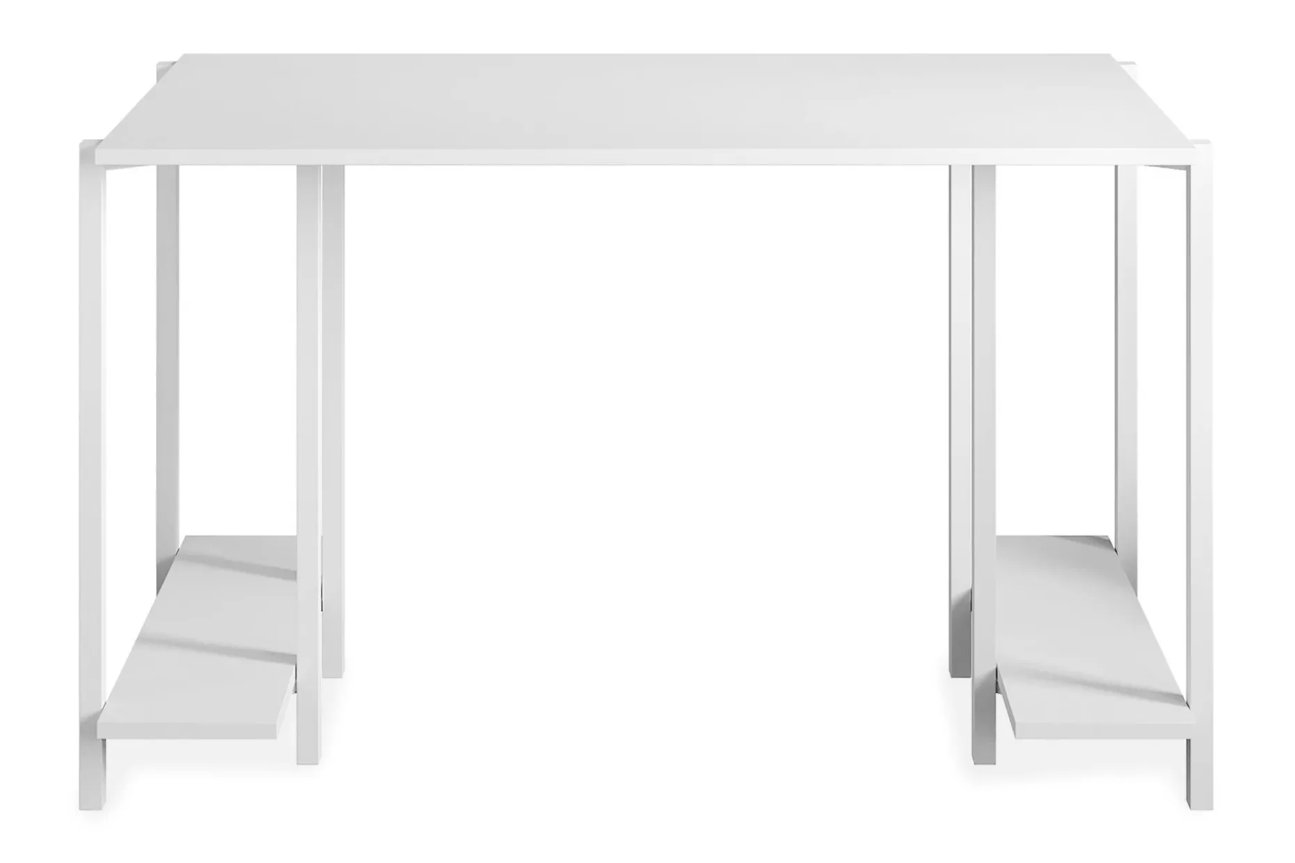 Pinnarp Skrivbord 125 cm med Förvaring 2 Hyllor