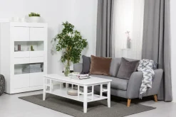Piteå Soffbord 130 cm med Förvaring Hylla