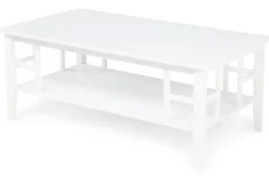 Piteå Soffbord 130 cm med Förvaring Hylla