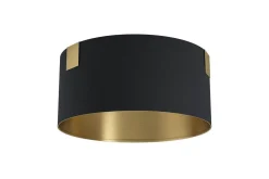 Plafond Eglo Tortola 1 Svart/Mässing