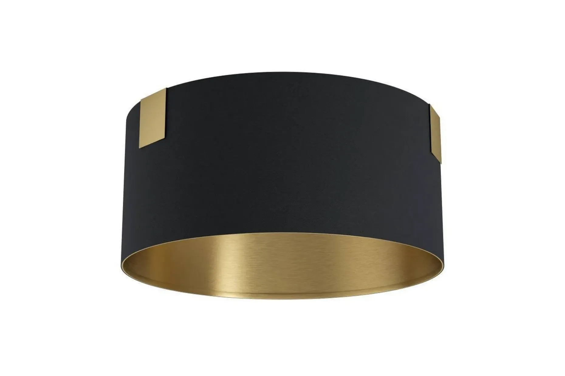 Plafond Eglo Tortola 1 Svart/Mässing
