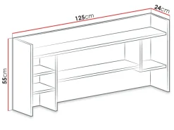 Planeta Vägghylla 55 cm