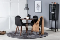 Plaza Matgrupp 100 cm Rund med 4 Polar stolar
