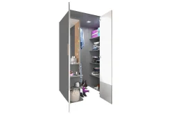 Pok Garderob 130x93x193 cm