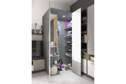 Pok Garderob 130x93x193 cm
