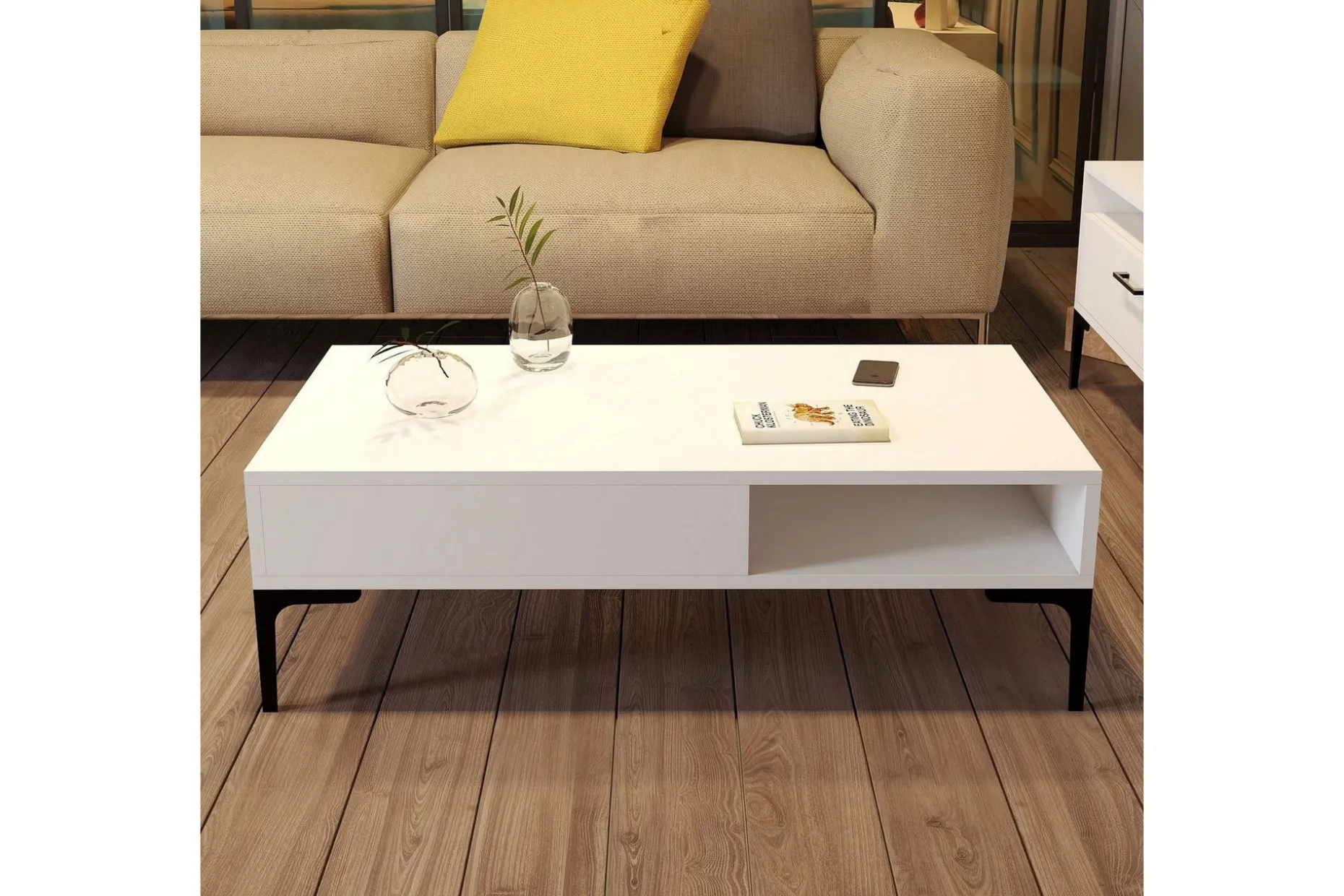 Poko Soffbord 105x32,6x105 cm
