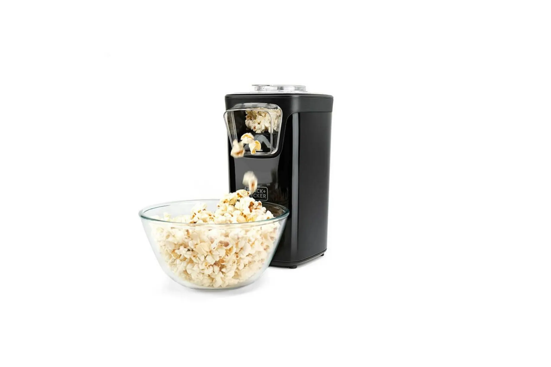 Popcornmaskin Black+Decker 1100W Svart