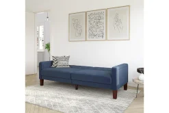 Porter 2-sits Bäddsoffa Linneblå