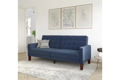 Porter 2-sits Bäddsoffa Linneblå
