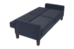Porter 2-sits Bäddsoffa Linneblå