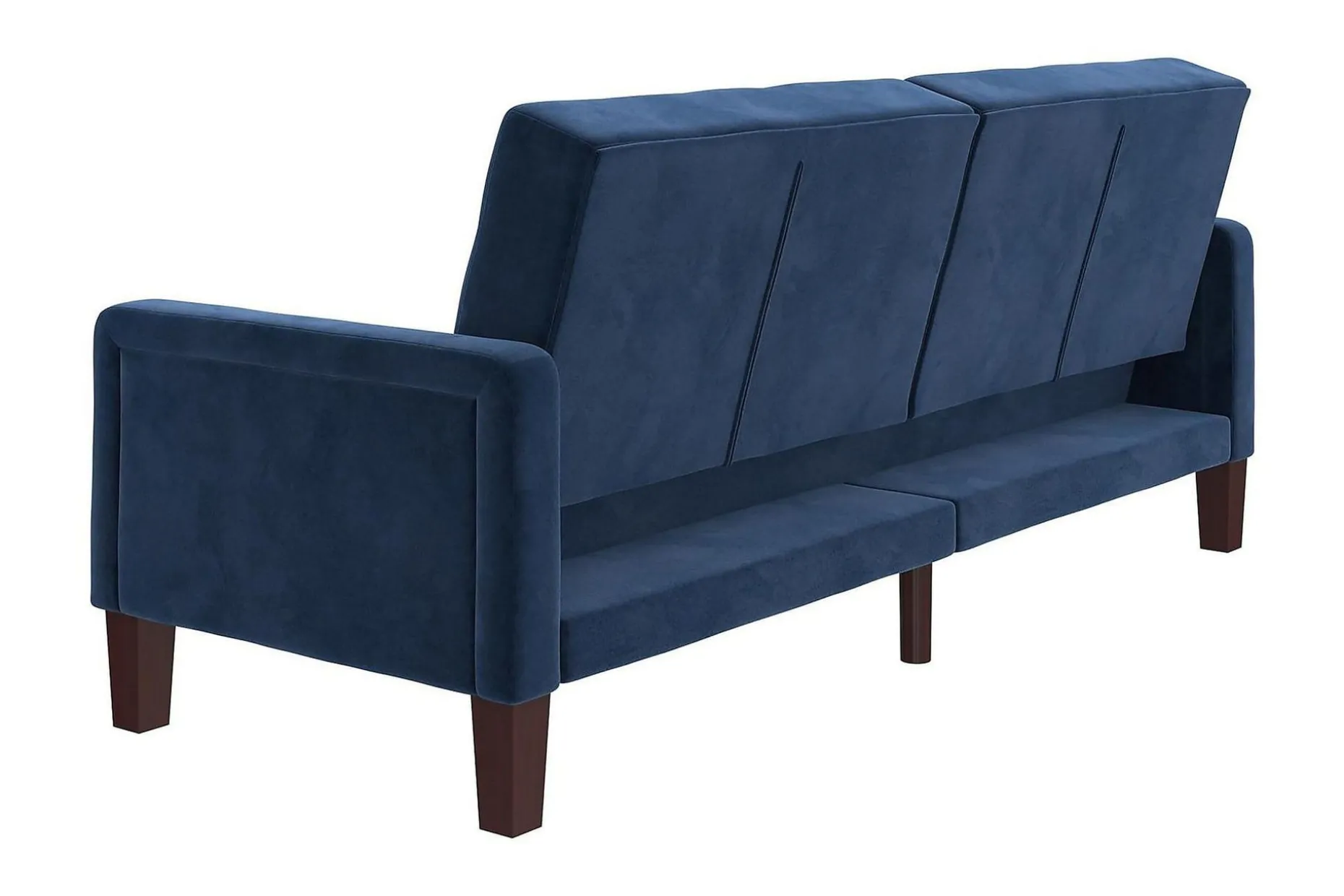 Porter 2-sits Bäddsoffa Sammet/Blå