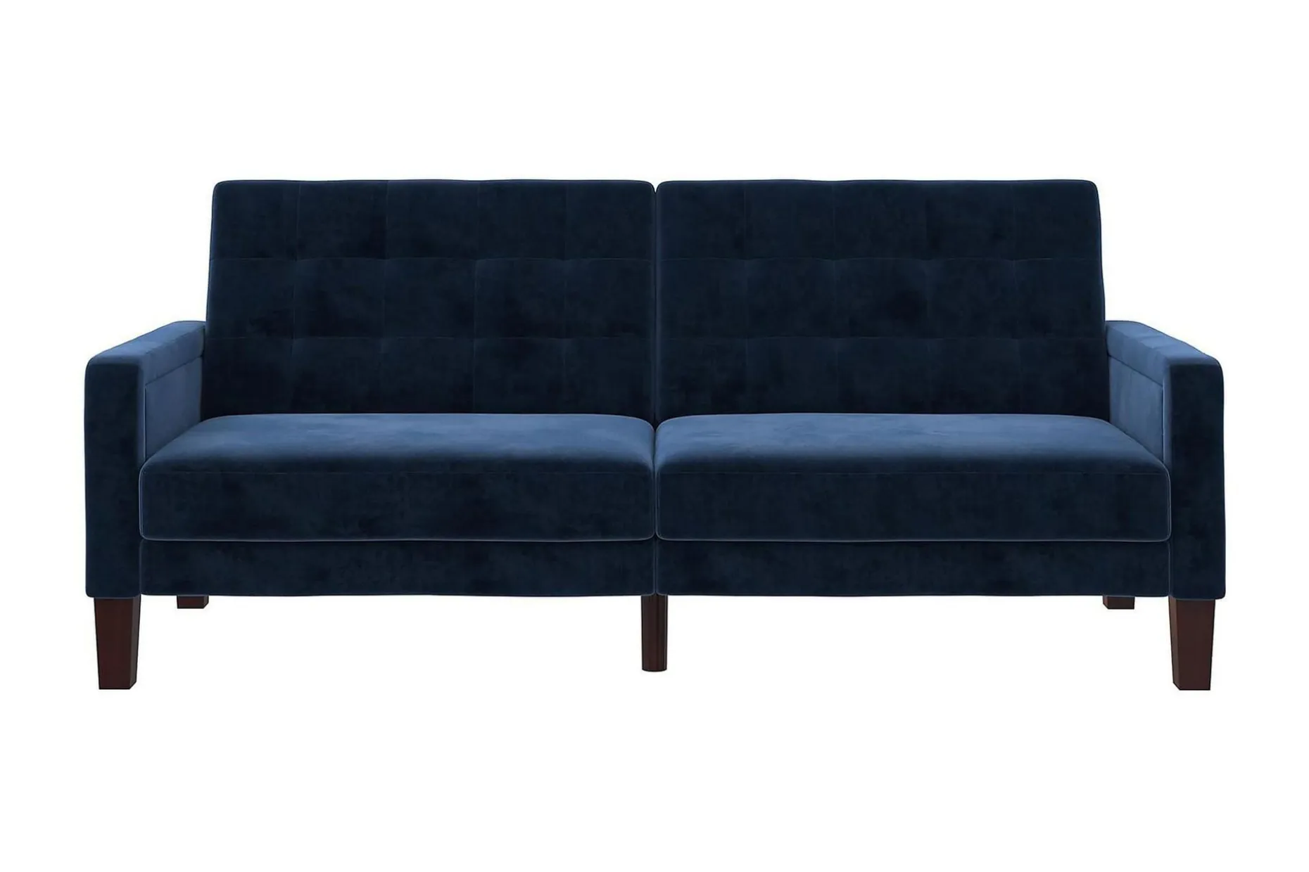 Porter 2-sits Bäddsoffa Sammet/Blå