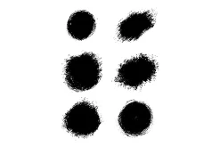 Poster Dots 21x30 cm