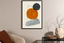 Poster Stones 70x100 cm
