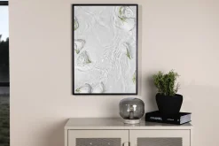 Poster White Roses 30x40 cm