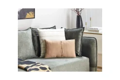Prydnadskuddar Banori set om 2 Beige