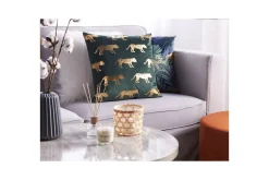 Prydnadskuddar Bluebell set om 2 Grön/guld
