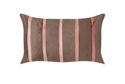 Prydnadskuddar Crodyline set om 2 Brun/Rosa