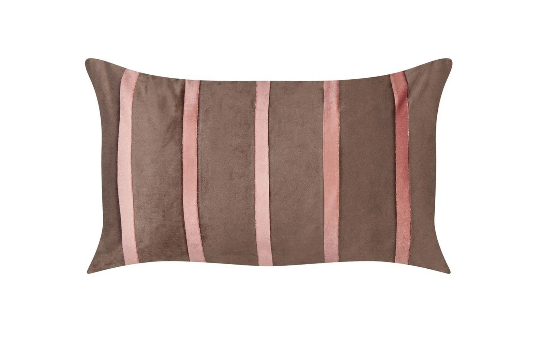 Prydnadskuddar Crodyline set om 2 Brun/Rosa