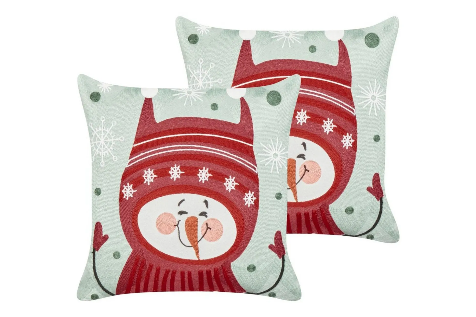 Prydnadskuddar Cupcake set om 2