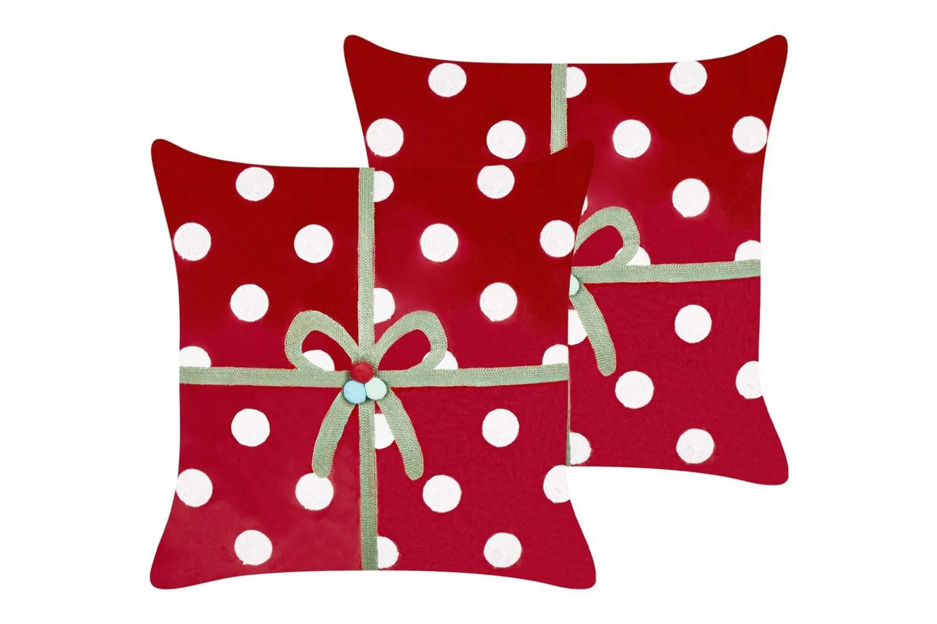 Prydnadskuddar Gumdrop set om 2