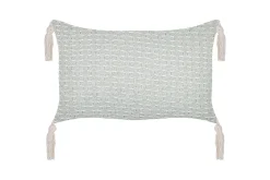 Prydnadskuddar Hakone set om 2 Grön/beige, Rektangulär