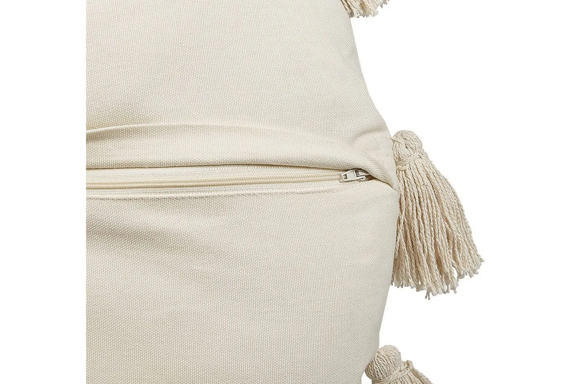 Prydnadskuddar Madia set om 2 Beige