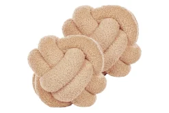 Prydnadskuddar Malni set om 2 Beige