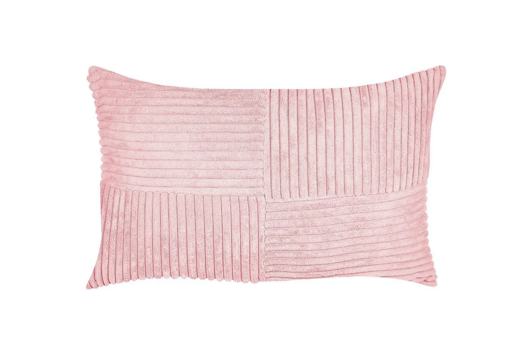Prydnadskuddar Millet set om 2 Rosa, Rektangulär