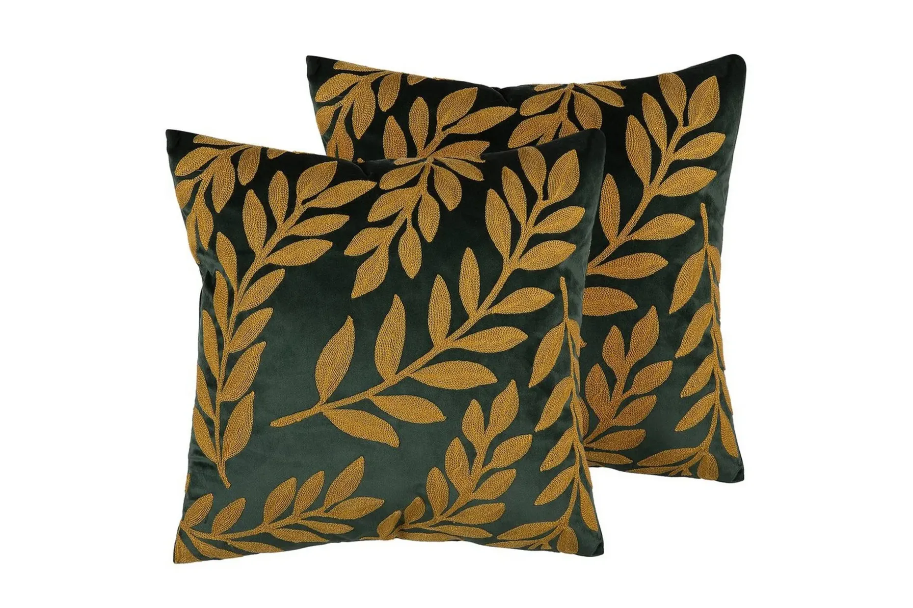 Prydnadskuddar Mistletoe set om 2