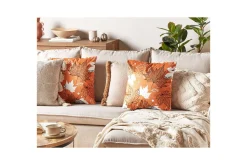 Prydnadskuddar Poinsettia set om 2