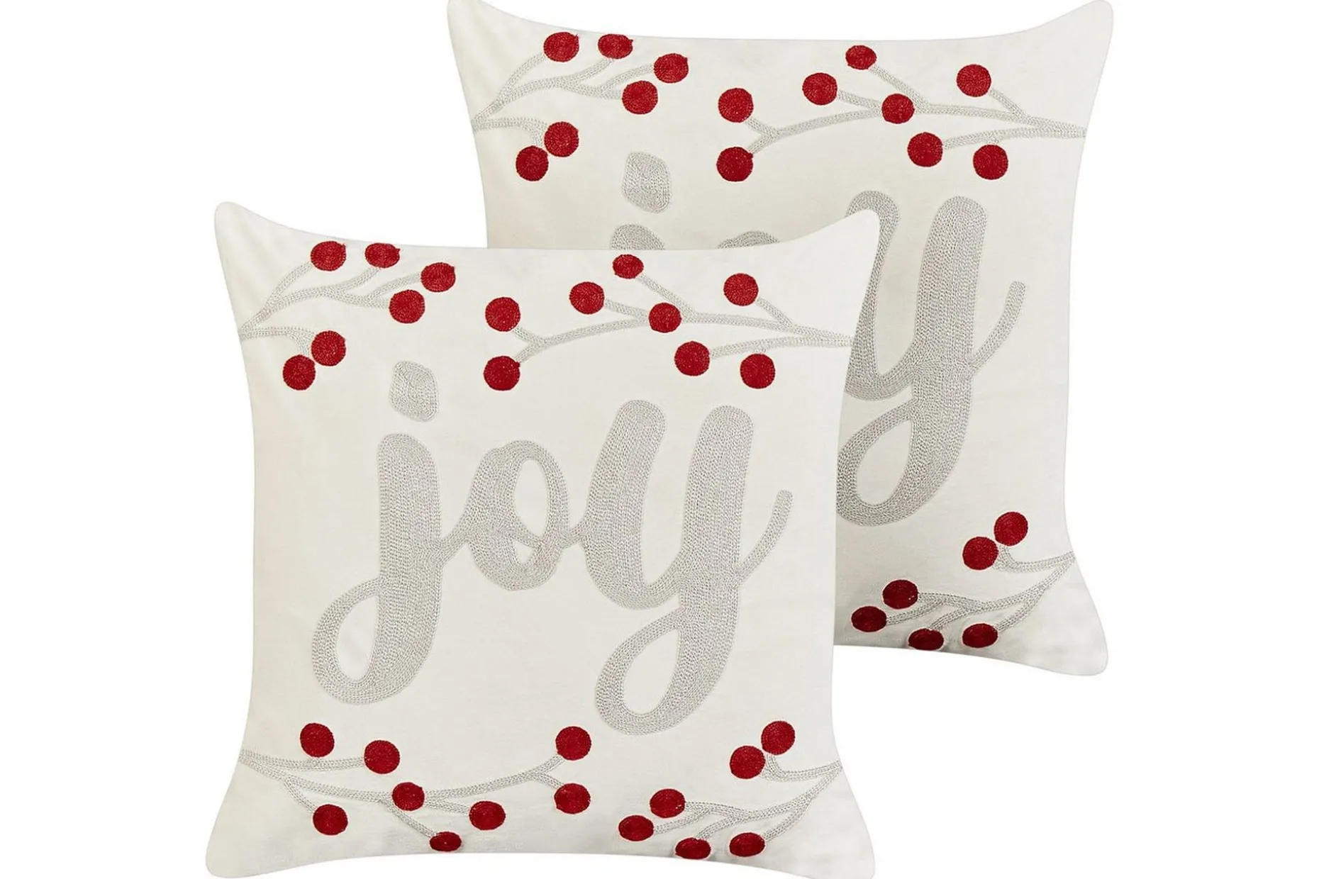 Prydnadskuddar Praline set om 2