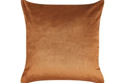 Prydnadskuddar Sunflower set om 2 Orange/guld