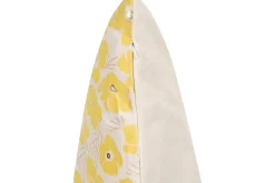Prydnadskuddar Triteleia set om 2 Gul/Beige/Guld