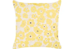 Prydnadskuddar Triteleia set om 2 Gul/Beige/Guld