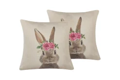 Prydnadskuddar Tulipa set om 2