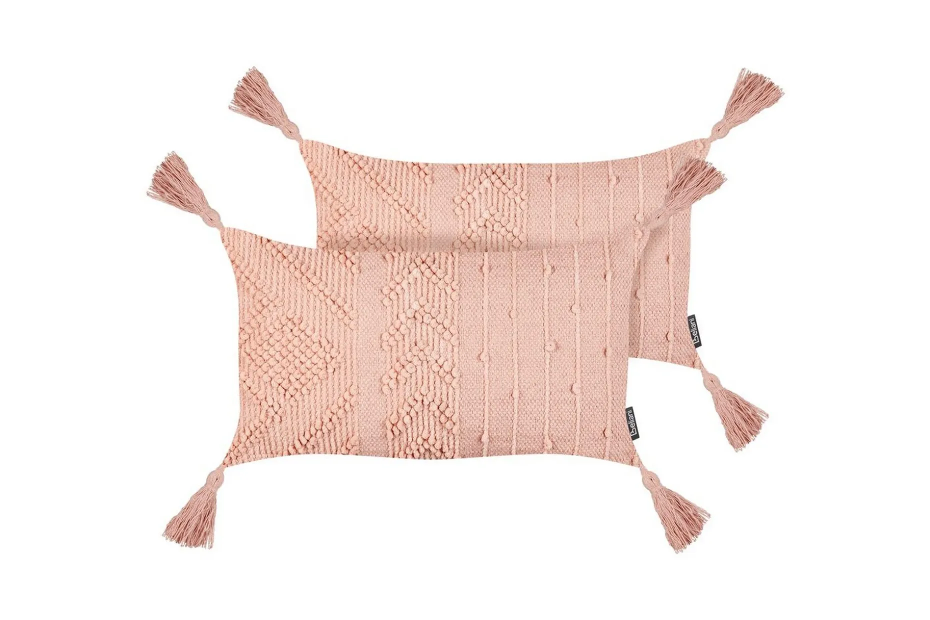 Prydnadskuddar Valvaria set om 2 Rosa