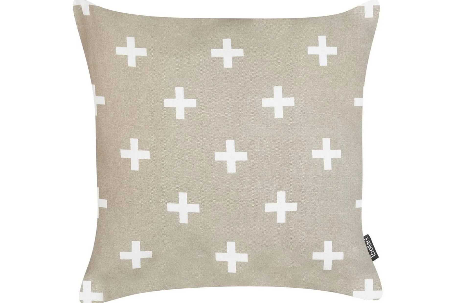 Prydnadskuddar Velleia set om 2 Beige/vit