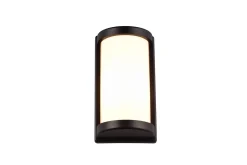 Puelo Vägglampa E27 mattsvart