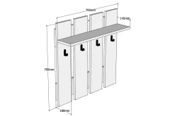 Puqa Design Klädhängare