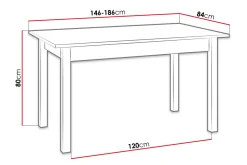 Quant Bord 84x140 cm
