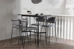 Rax Matgrupp 120 cm Rektangulär med 4 Bell stolar