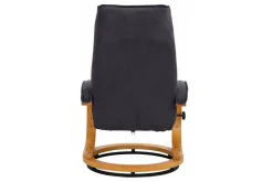 Reclinerfåtölj Loft24 Pasha Reclinerfåtölj Microfiber Grå