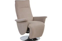 Reclinerfåtölj Prime Taupe/Silver