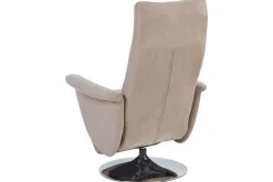 Reclinerfåtölj Prime Taupe/Silver
