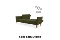 Regal 2-sits Bäddsoffa Grön